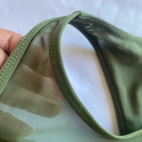 ZYIA Olive‎ Sports Bra women size medium - Picture 7 of 8